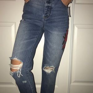 Blue Pacsun mom jeans